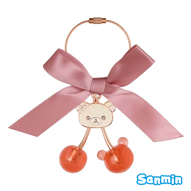 【Rilakkuma/拉拉熊】櫻桃寶石系列緞帶掛飾(全2款)_1