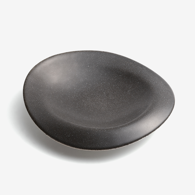 Ice Crack 23cm Ceramic Plate_0
