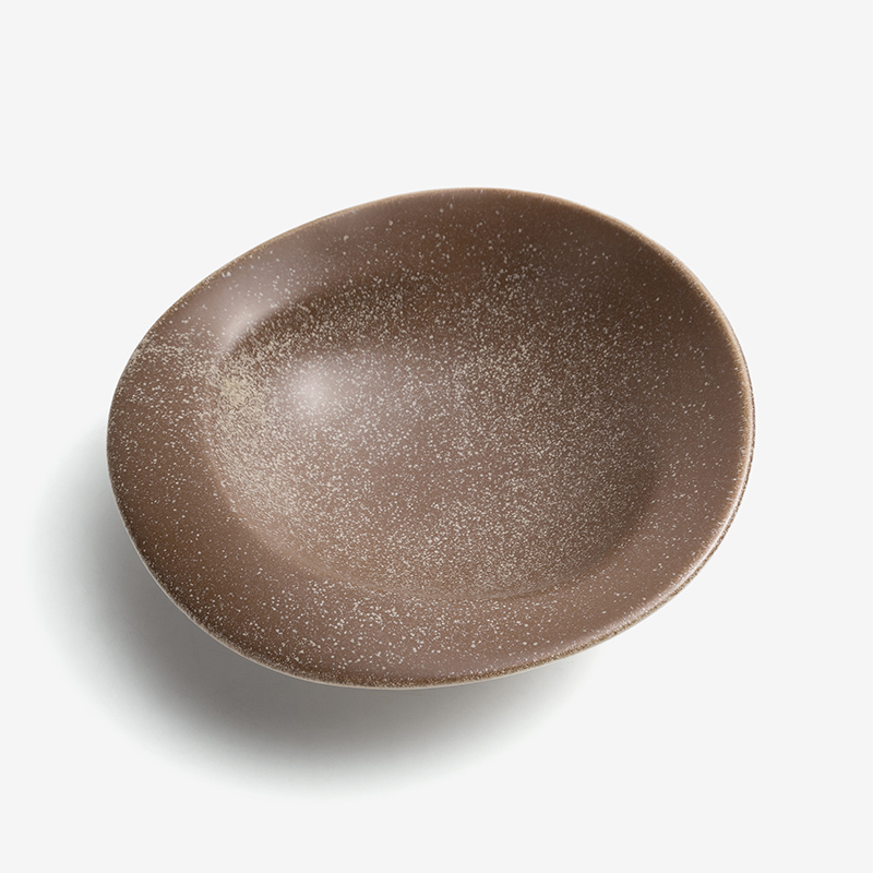 Ice Crack 23cm Ceramic Plate_0
