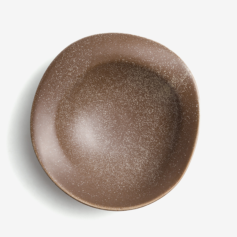 Ice Crack 23cm Ceramic Plate_2
