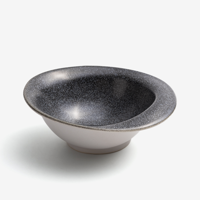 Ice Crack 23cm Ceramic Plate_0