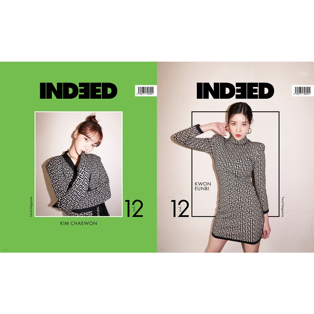 韓國雜誌 INDEED KOREA VOL.12 封面 IZ*ONE 金采源 權恩妃 (韓國進口版)_0