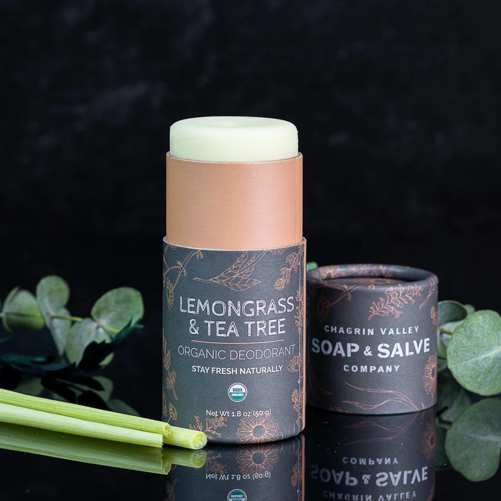 有機天然腋下膏．茶樹檸檬草（約44.5mL） 除臭／爽身／體香棒_0