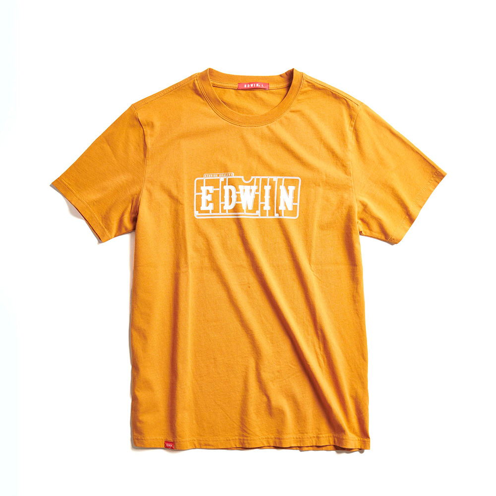 EDWIN｜中性｜模型趣味印花短袖T恤