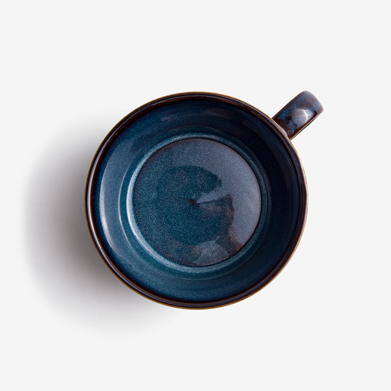 Ice Crack 23cm Ceramic Plate_2