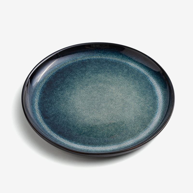 WAGA 夜空靜湖 20.5cm 陶瓷圓盤｜單品_0