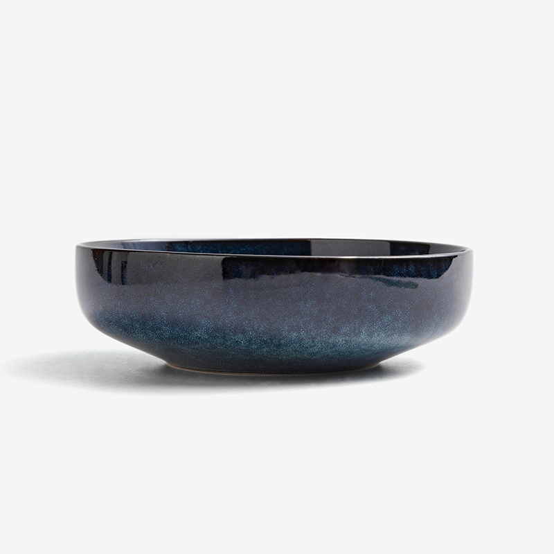 Ice Crack 23cm Ceramic Plate_1