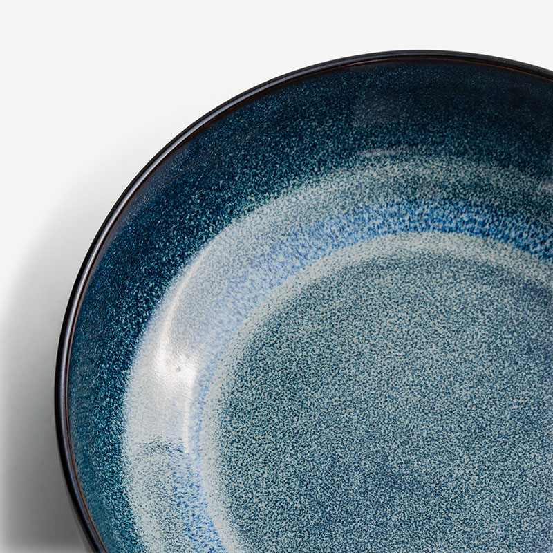 Ice Crack 23cm Ceramic Plate_3