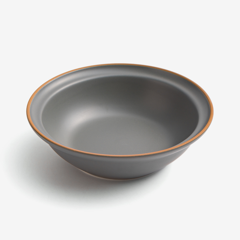 WAGA 樸質白玉 16.5cm 陶瓷碗｜霧灰｜單品_0