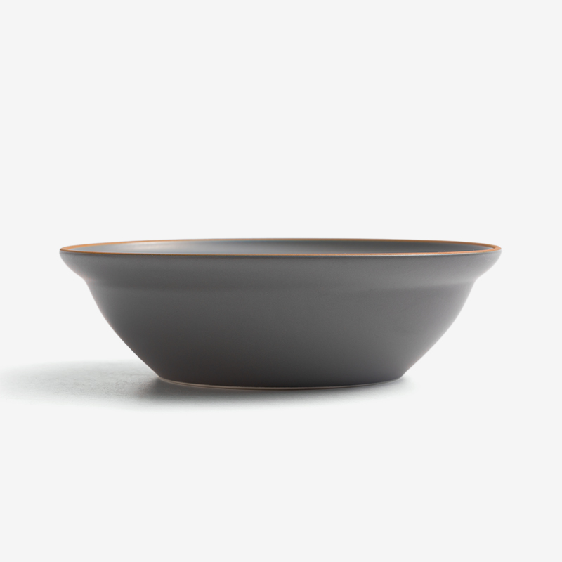 WAGA 樸質白玉 16.5cm 陶瓷碗｜霧灰｜單品_1