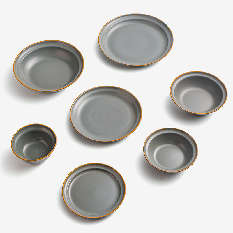 WAGA 樸質白玉 12cm 陶瓷碗｜霧灰｜單品_5