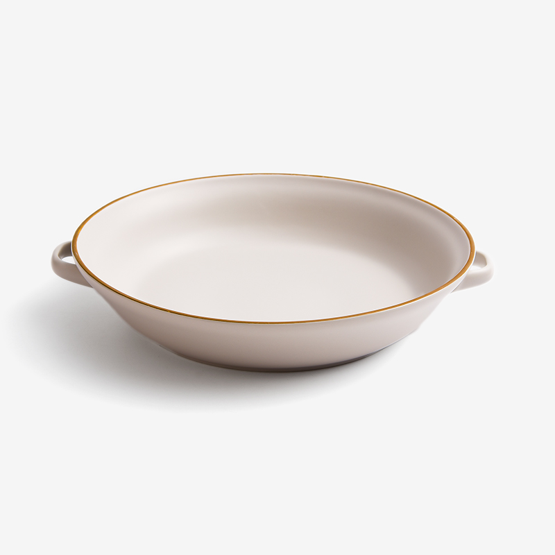 Ice Crack 23cm Ceramic Plate_0