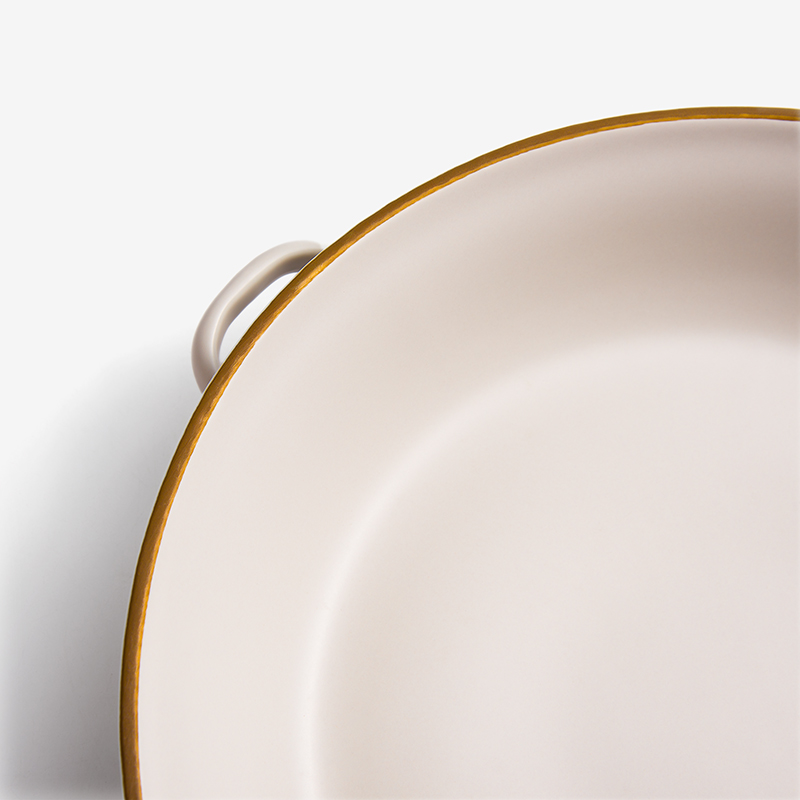 Ice Crack 23cm Ceramic Plate_3