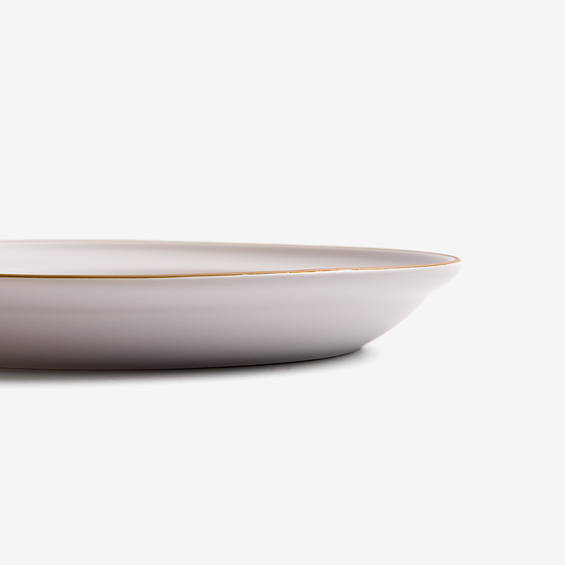 WAGA 樸質白玉 24cm 陶瓷圓盤｜奶油白｜單品_1