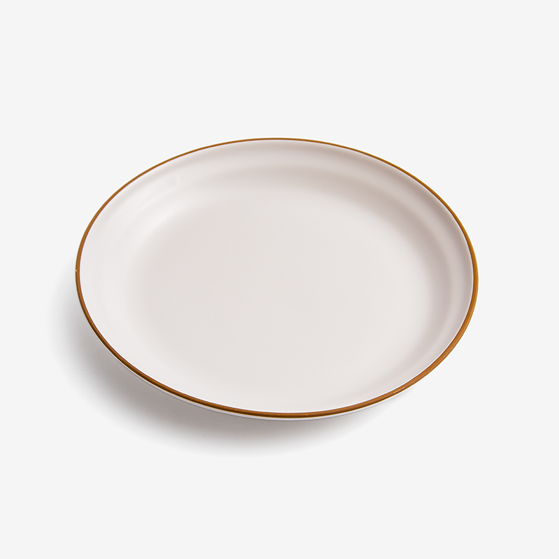 Ice Crack 23cm Ceramic Plate_0
