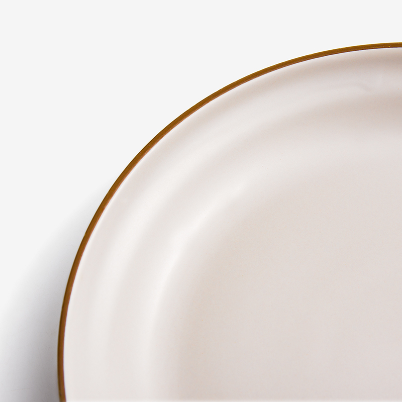 Ice Crack 23cm Ceramic Plate_2