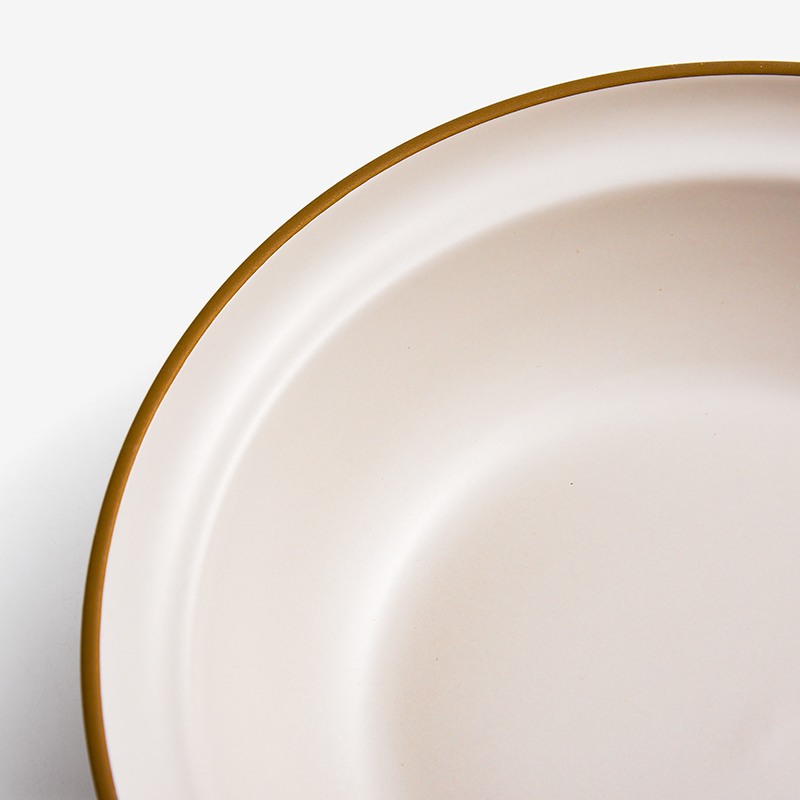 Ice Crack 23cm Ceramic Plate_2