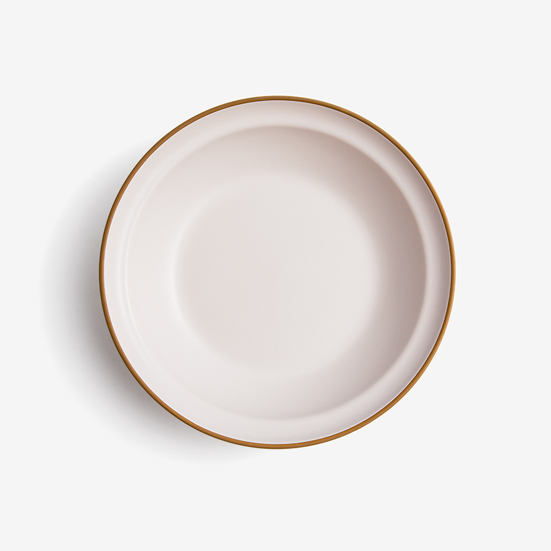 Ice Crack 23cm Ceramic Plate_3