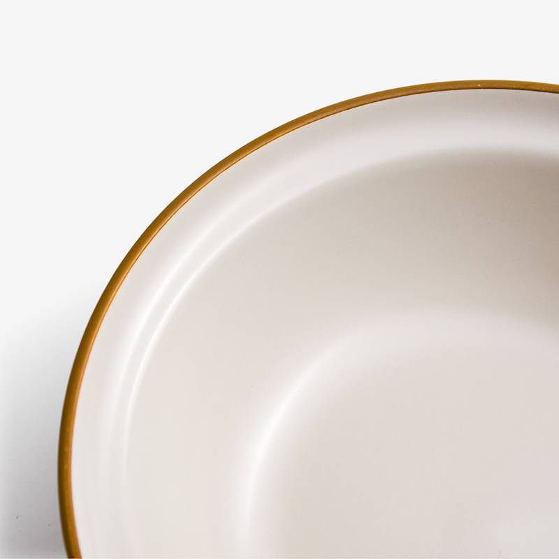 Ice Crack 23cm Ceramic Plate_2
