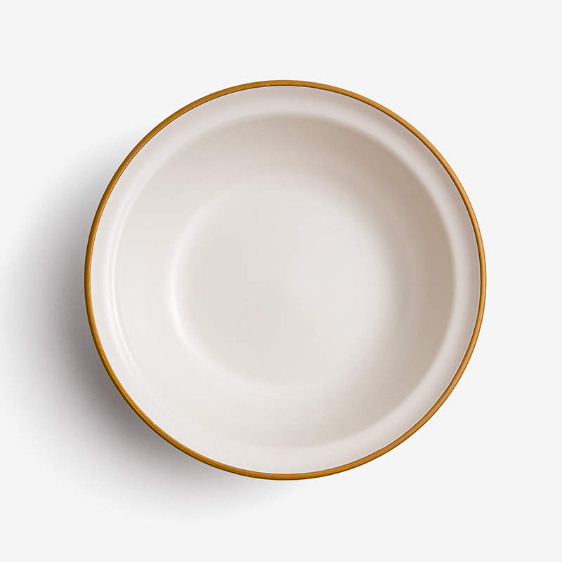 Ice Crack 23cm Ceramic Plate_3