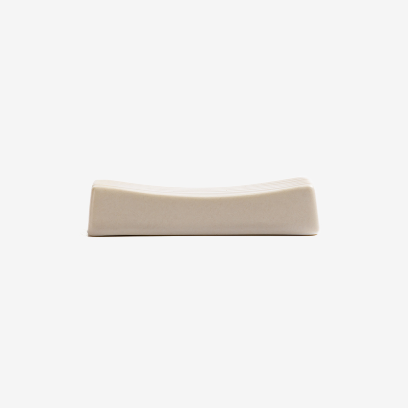 WAGA 簡約條紋 7cm 陶瓷筷架｜奶油白｜單品_1