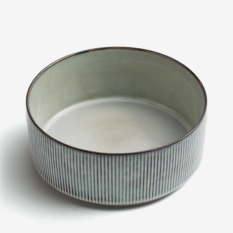 Ice Crack 23cm Ceramic Plate_0