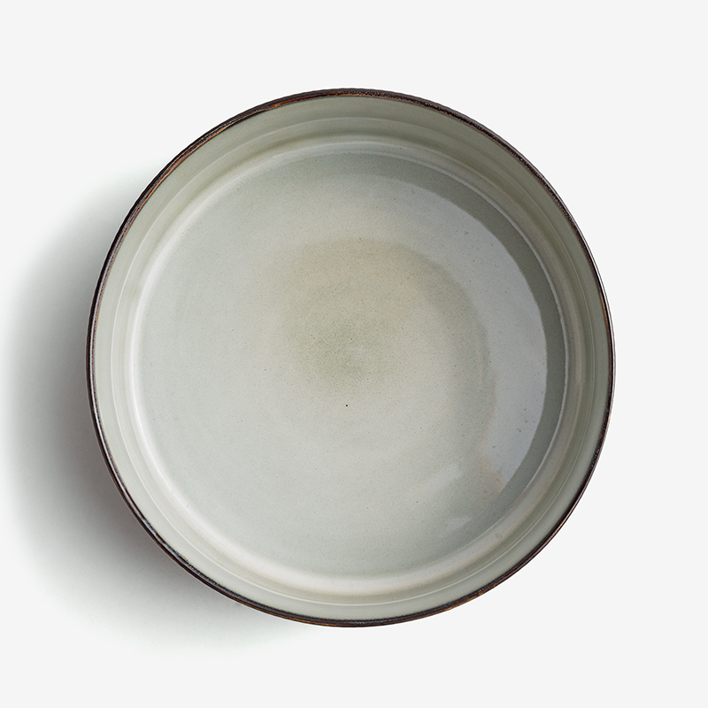 Ice Crack 23cm Ceramic Plate_1