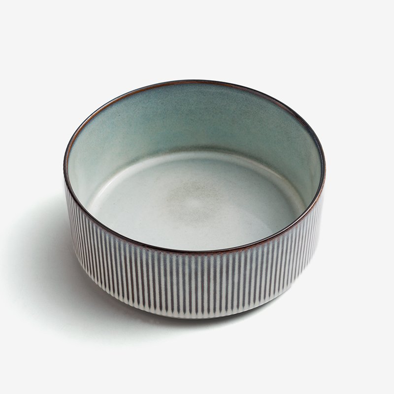 Ice Crack 23cm Ceramic Plate_0