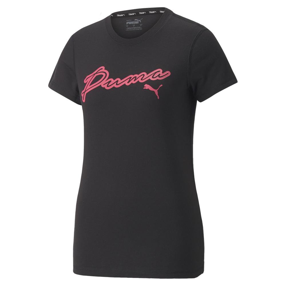 PUMA 訓練系列Script短袖T恤 女性_0