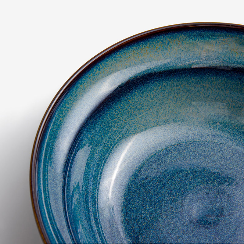 Ice Crack 23cm Ceramic Plate_3