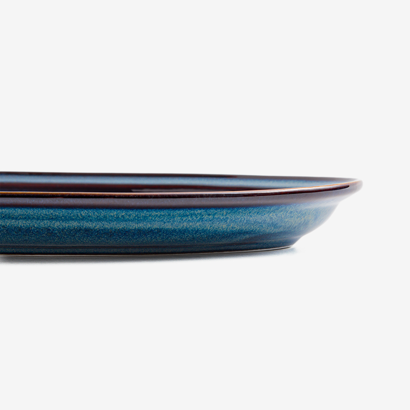 Ice Crack 23cm Ceramic Plate_1