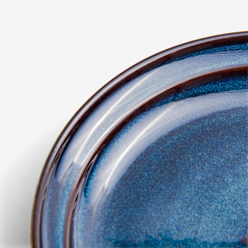 Ice Crack 23cm Ceramic Plate_2