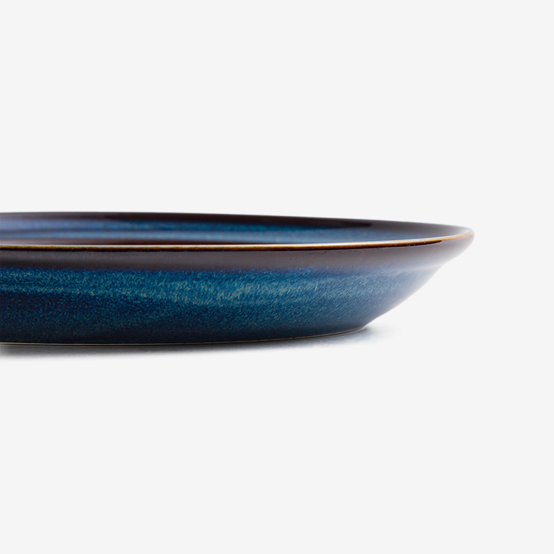 Ice Crack 23cm Ceramic Plate_3