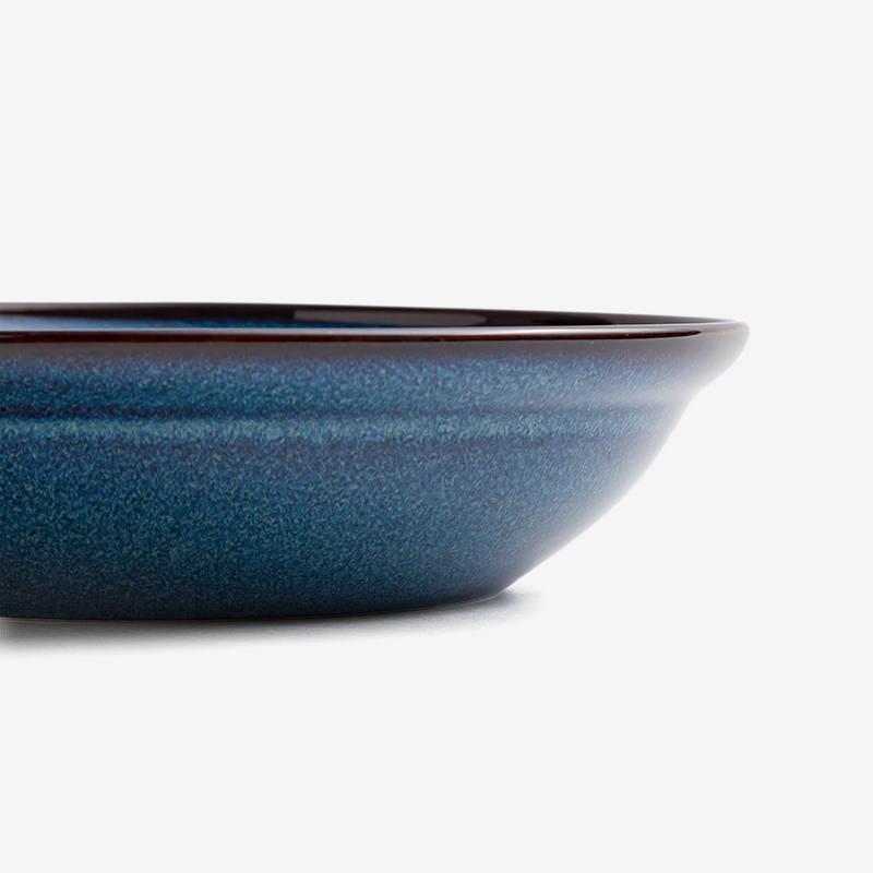 Ice Crack 23cm Ceramic Plate_1