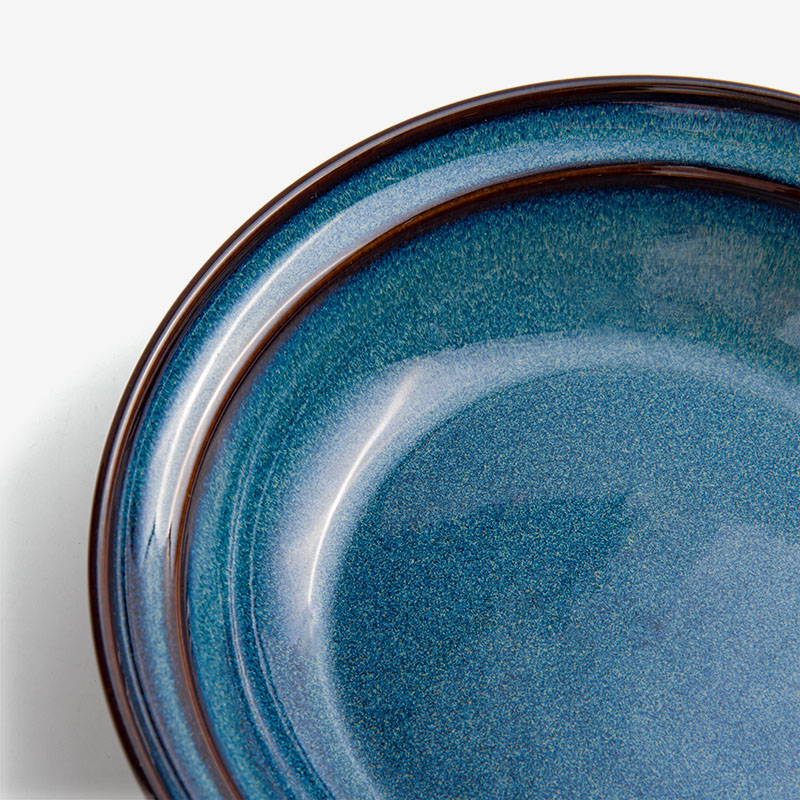 Ice Crack 23cm Ceramic Plate_3