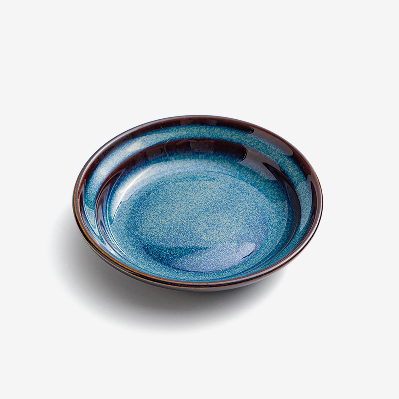 Ice Crack 23cm Ceramic Plate_0