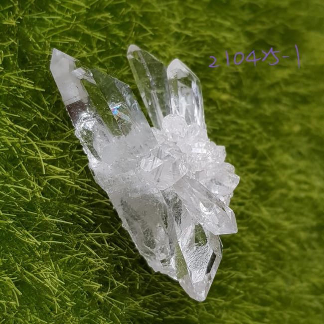 巴西Tomas Gonzaga清透水晶簇210425-1~4號_2