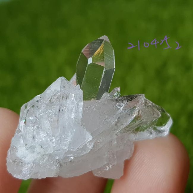 巴西Tomas Gonzaga清透水晶簇210425-1~4號_4