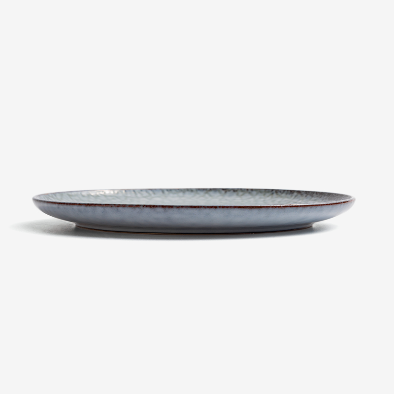 WAGA 冰裂樸質 20cm 陶瓷圓盤︱單品_1