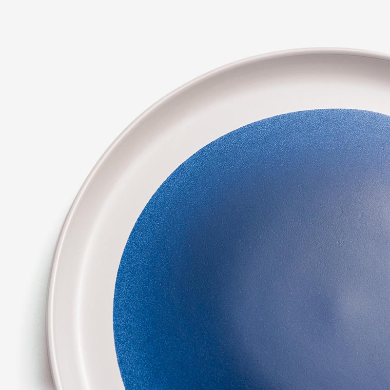 Ice Crack 23cm Ceramic Plate_2