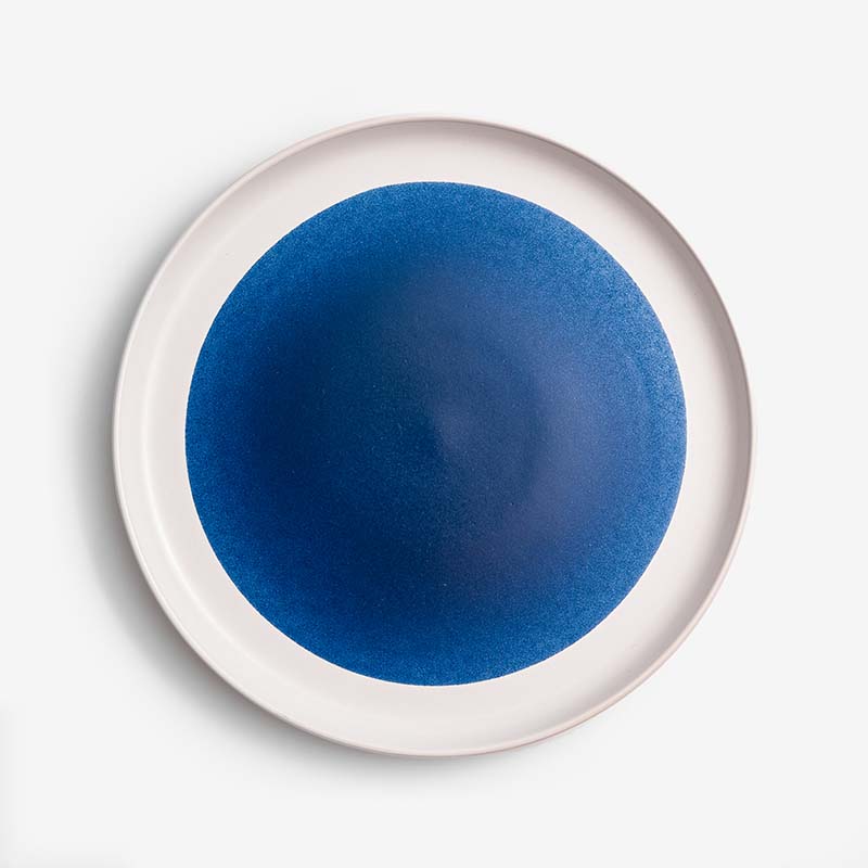 Ice Crack 23cm Ceramic Plate_3