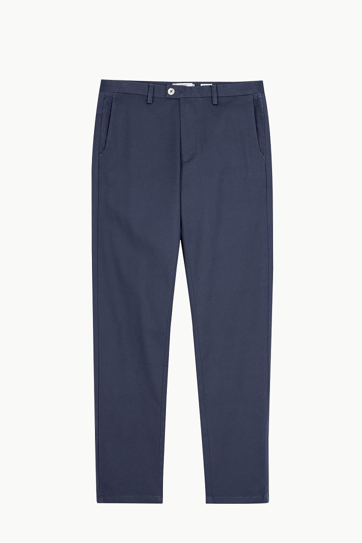 SST&C Grey-Blue Tight-Fitting Elastic Casual Trousers | 1212209006  (Outlet)_7