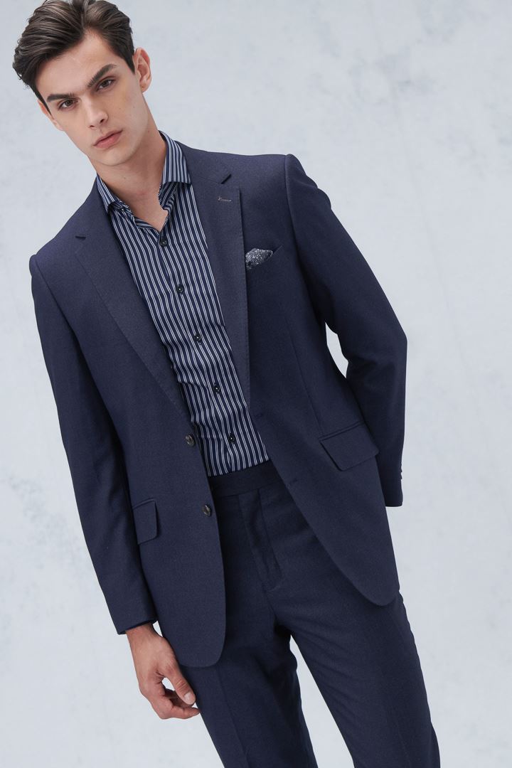 SST&C 藏青經典西裝外套 | 0112209006 (outlet)_2