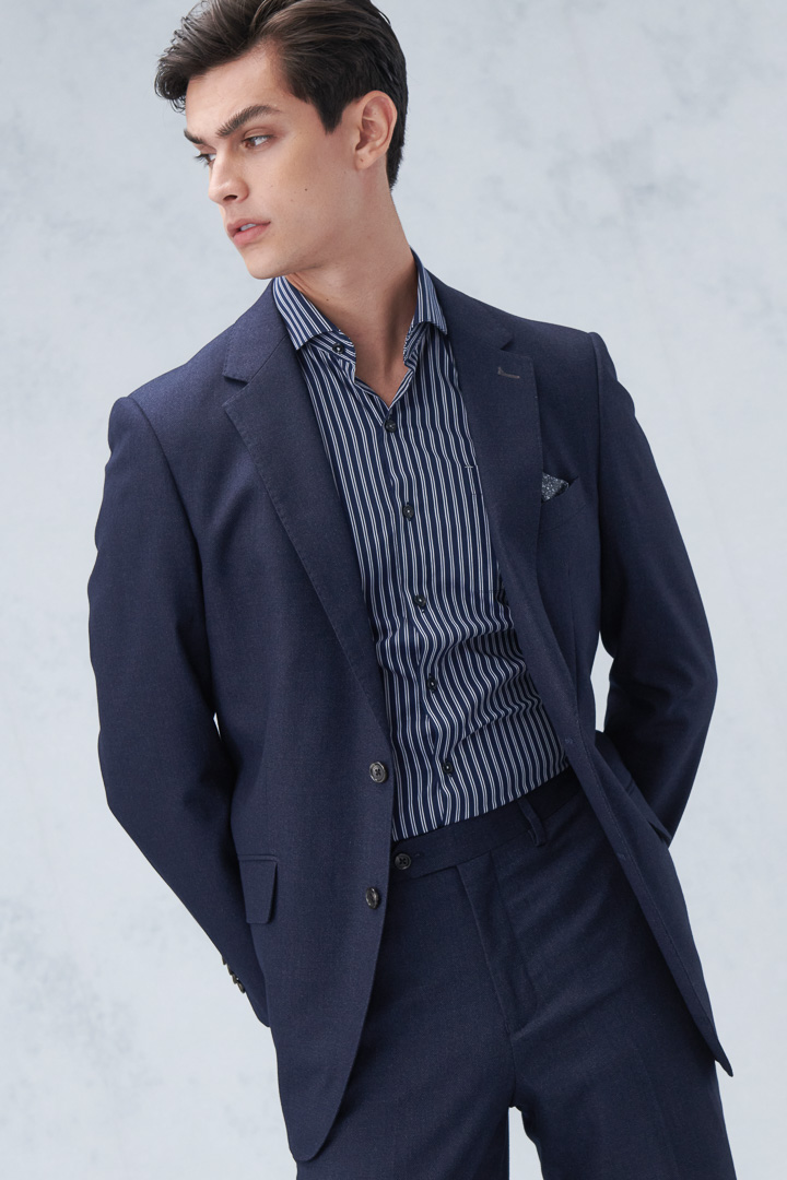 SST&C 藏青經典西裝外套 | 0112209006 (outlet)_3