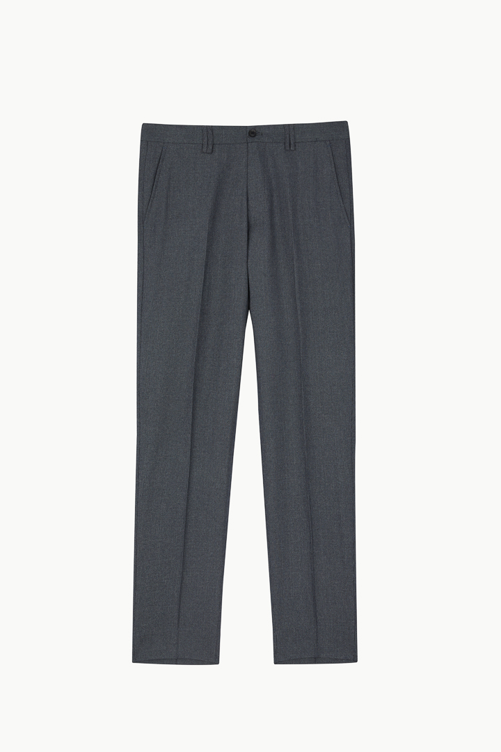 SST&C Gray Slim Fit Suit Trousers | 0212209002  (Outlet)_7