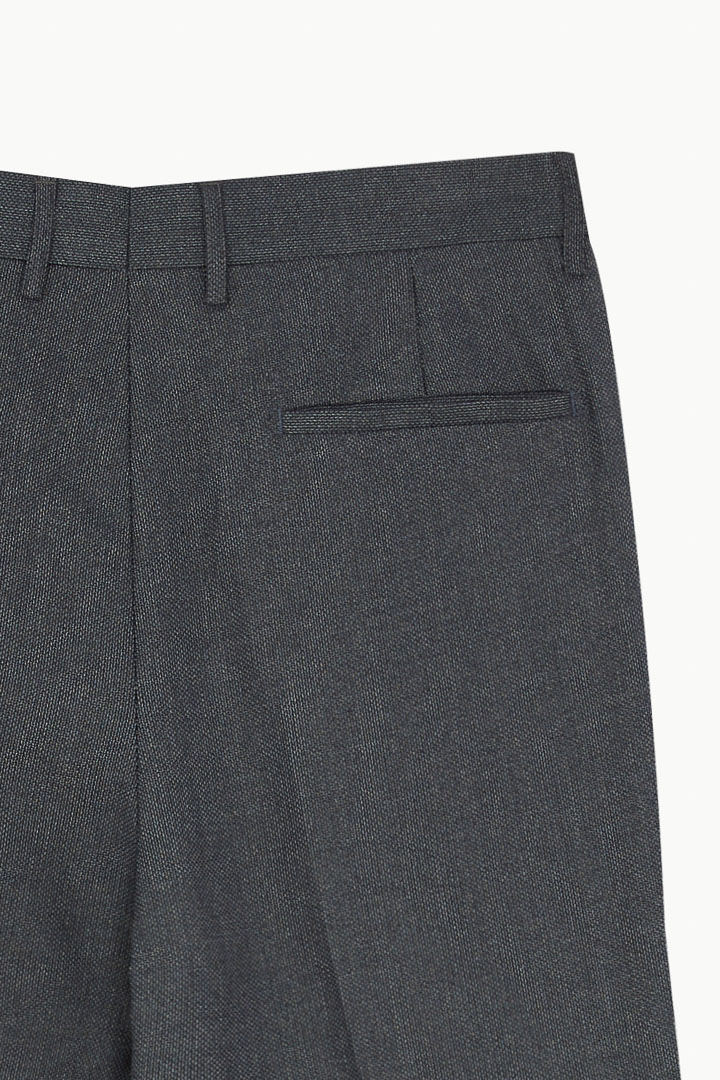 SST&C Gray Slim Fit Suit Trousers | 0212209002  (Outlet)_9