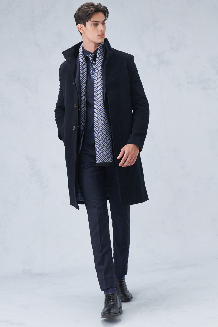 SST&C Black Check Pattern Tailor'S Suit Trousers | 0212209003  (Outlet)_6