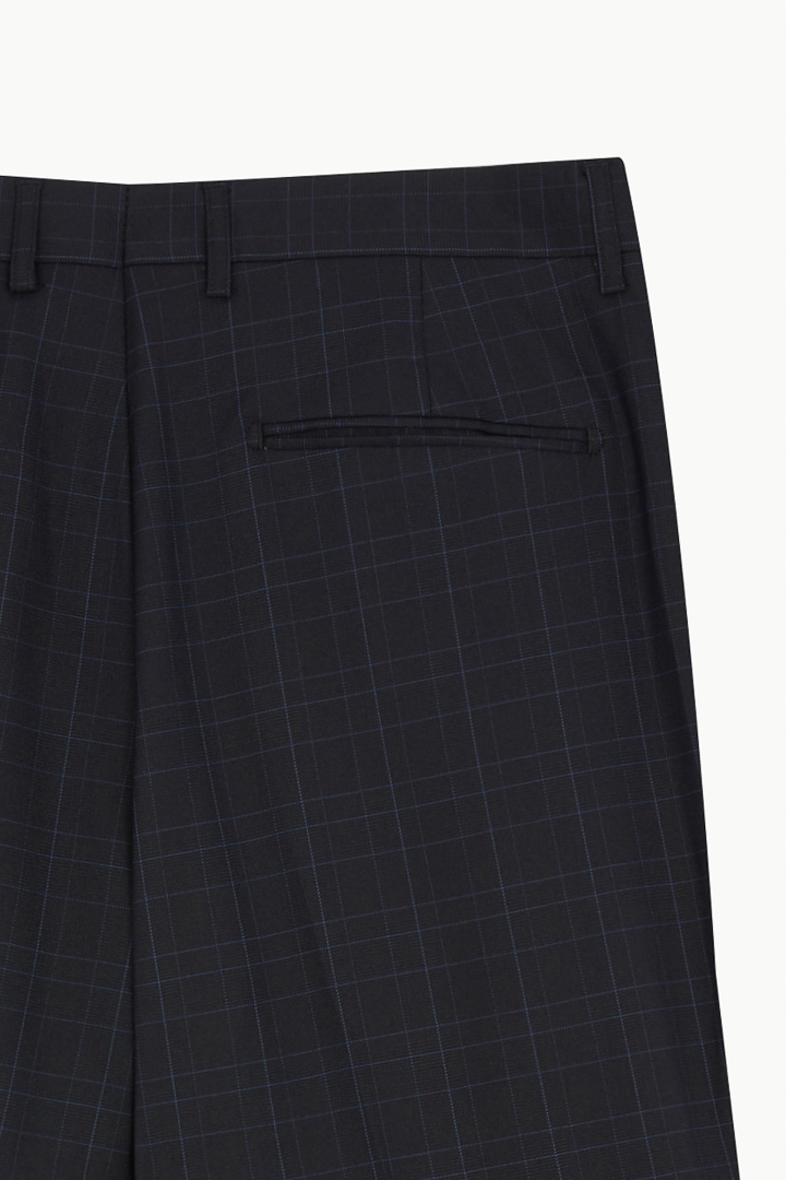 SST&C Black Check Pattern Tailor'S Suit Trousers | 0212209003  (Outlet)_9