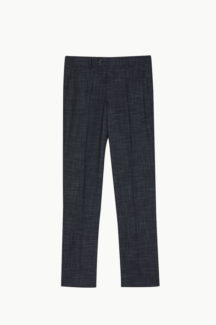 SST&C Navy Check Pattern Tailor'S Suit Trousers | 0212209005  (Outlet)_7