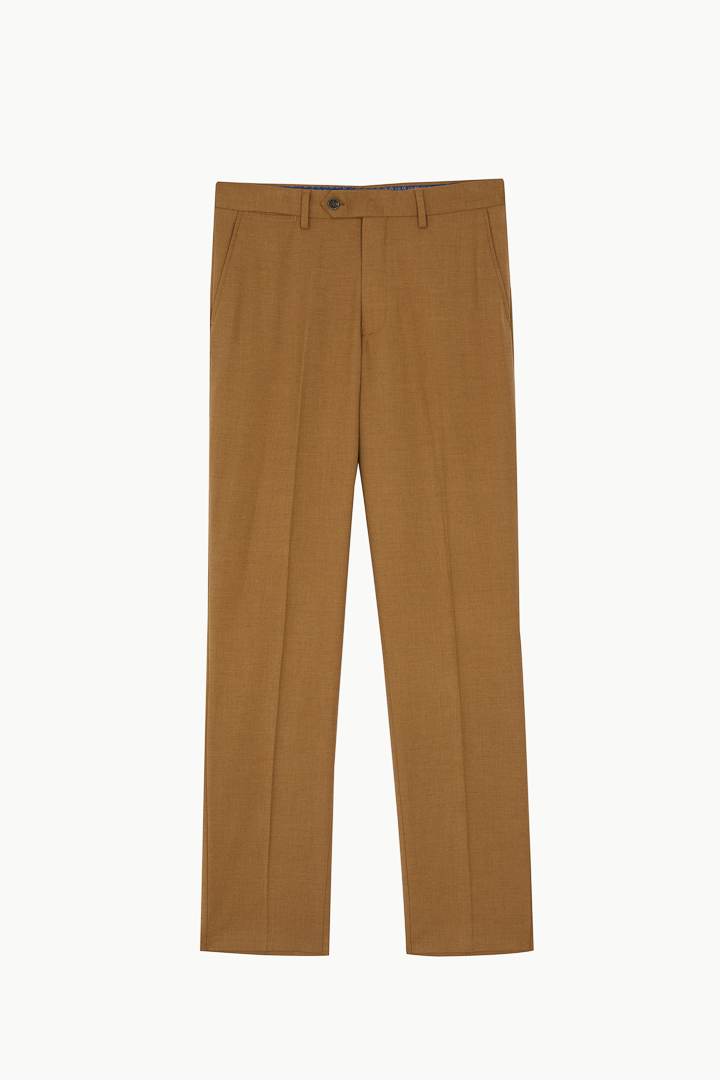 SST&C Caramel Slim Fit Suit Trousers | 0212209007  (Outlet)_7